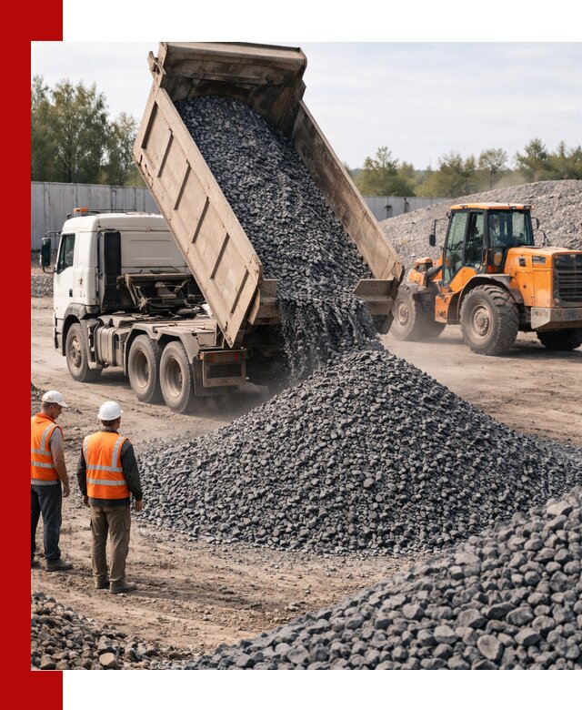 Доставка и продажа щебня габбро-диабаза в Малгобеке