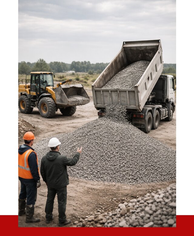 гравийный щебень фракция 3-10 в Малгобеке от 3302 р. ПРОНЕРУДМлг