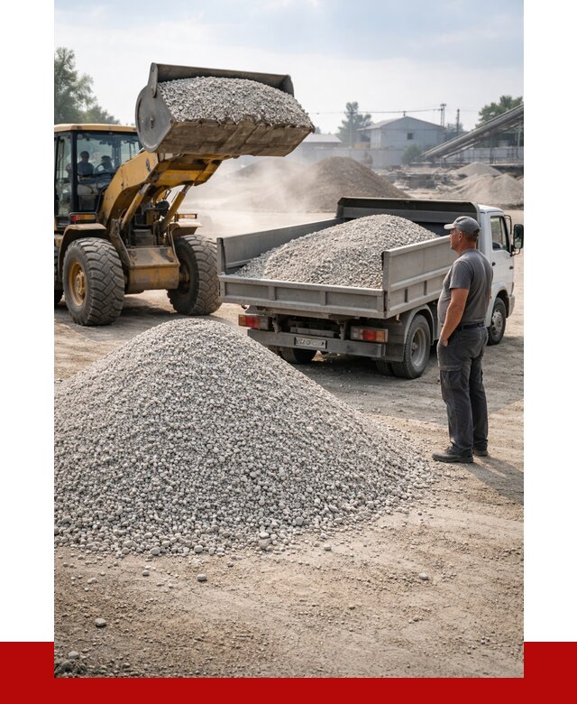 Известняковый щебень фр. 0-5 в Малгобеке от 4334 р. | ПРОНЕРУДМлг