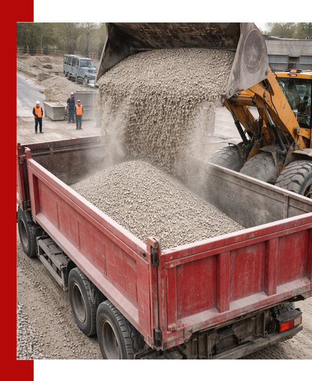 Купить известняковый щебень фракции 0-5 с доставкой в Малгобеке