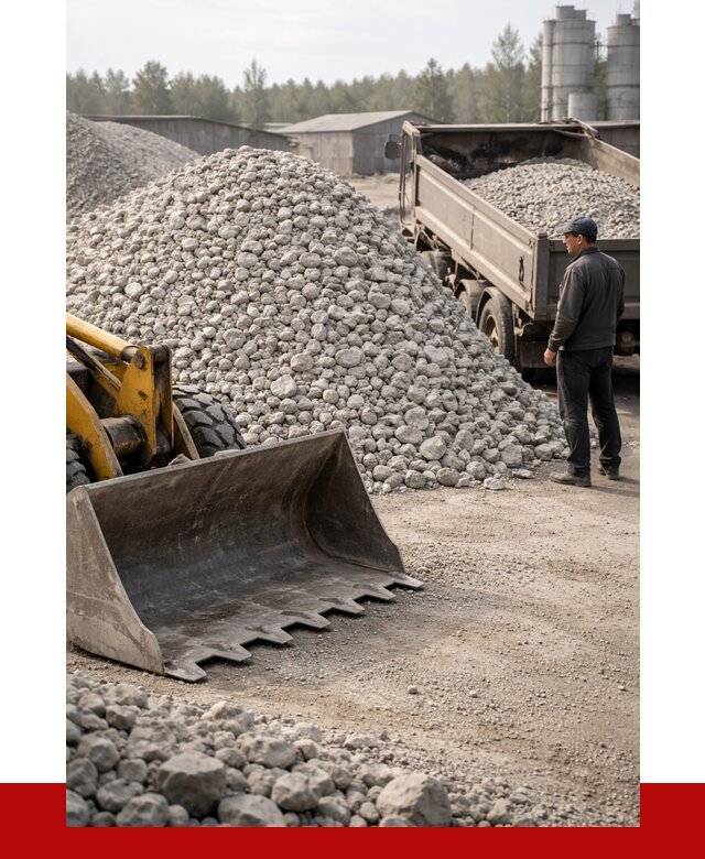 Известняковый щебень фракция 40-70 в Малгобеке от 4334 р. | ПРОНЕРУДМлг