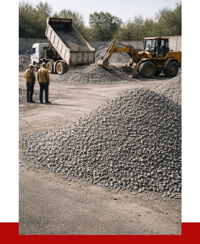 Вторичный щебень фр. 5-20 в Малгобеке от 1651 р. - ПРОНЕРУДМлг