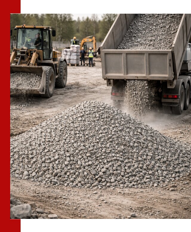 Вторичный щебень фракции 5-20 в Малгобеке — доставка и продажа крупнотоннажно