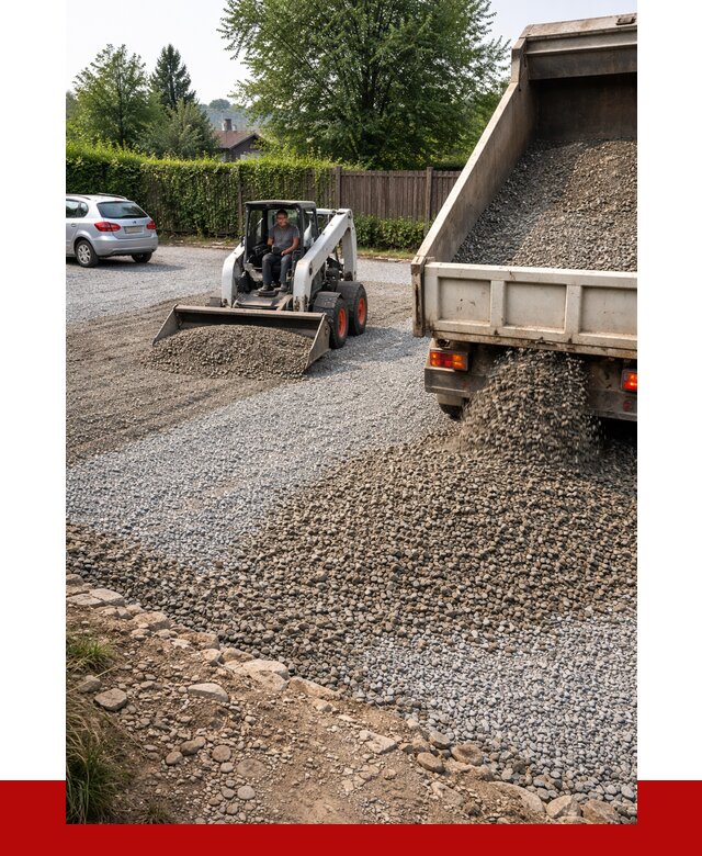Щебень для парковки в Малгобеке с доставкой от 1238 р.| ПРОНЕРУДМлг