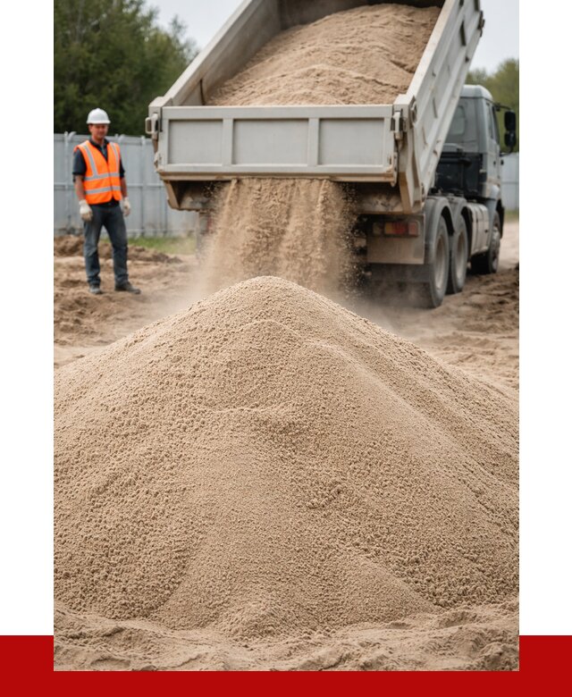 Купить сеяный песок с доставкой в Малгобеке от 2270 р ПРОНЕРУДМлг