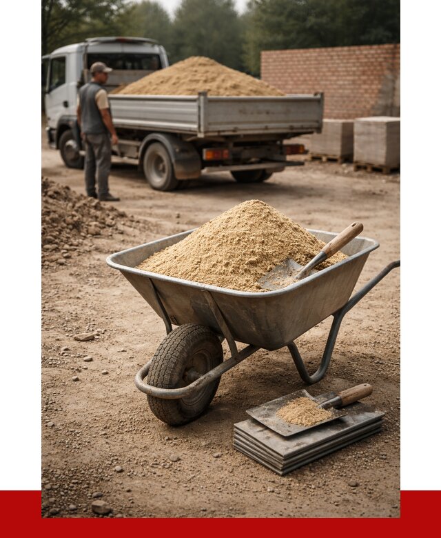 Песок для кладки в Малгобеке с доставкой от 2270 р. | ПРОНЕРУДМлг