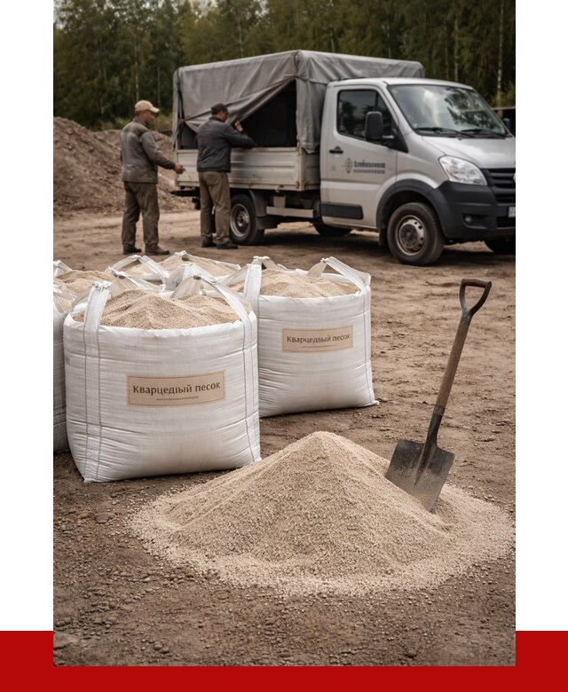 Кварцевый песок для пескоструя в Малгобеке от 4643 р. | ПРОНЕРУДМлг