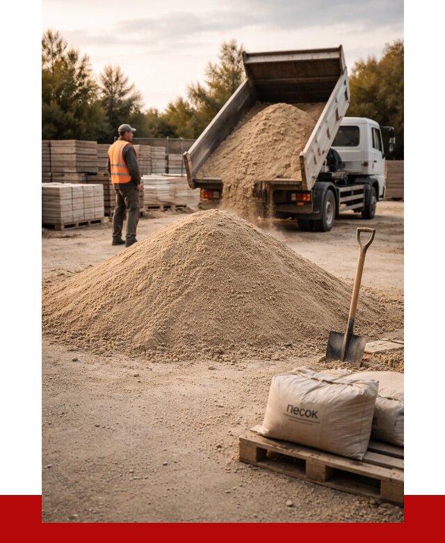 Купить сухой песок в Малгобеке с доставкой от 2476 р. | ПРОНЕРУДМлг