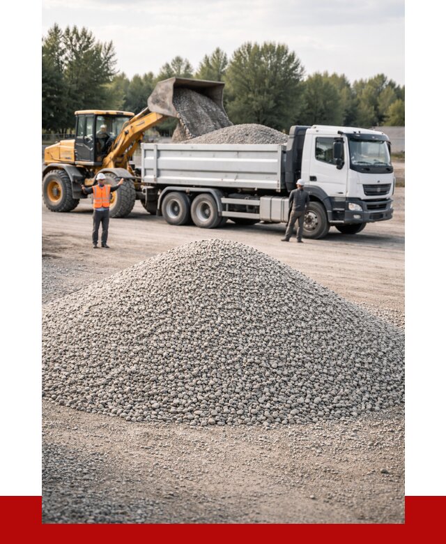 Купить мытый гравий в Малгобеке от 3611 р, доставка ПРОНЕРУДМлг