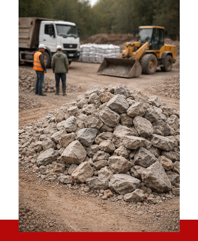 Купить бутовый камень с доставкой в Малгобеке от 2373 р. | ПРОНЕРУДМлг