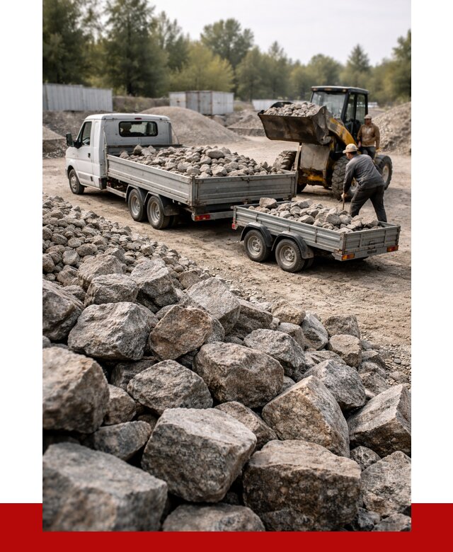 Купить бутовый камень гранитный в Малгобеке от 2889 р. | ПРОНЕРУДМлг