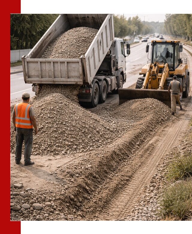 Опгс для устройства дорог и подсыпки в Малгобеке
