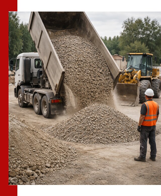 Доставка щпс в Малгобеке — щебеночно-песчаная смесь под заборы и дорожки