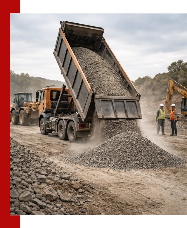 Щебёночно-песчаная смесь ЩПС С1 с доставкой в Малгобеке