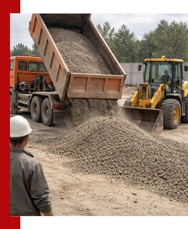 Доставка щпс С8 самосвалами в Малгобеке от производителя