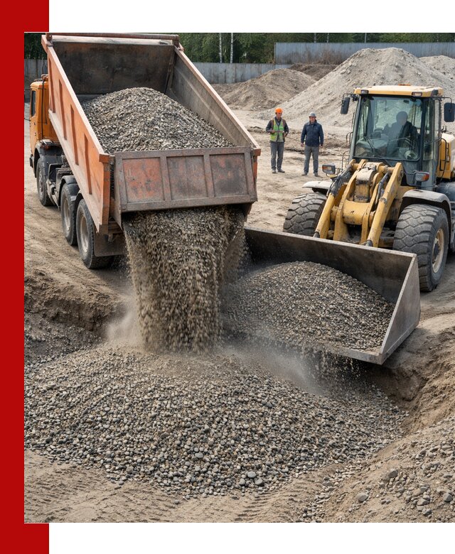 Доставка щпс С9 самосвалами по выгодным тарифам в Малгобеке