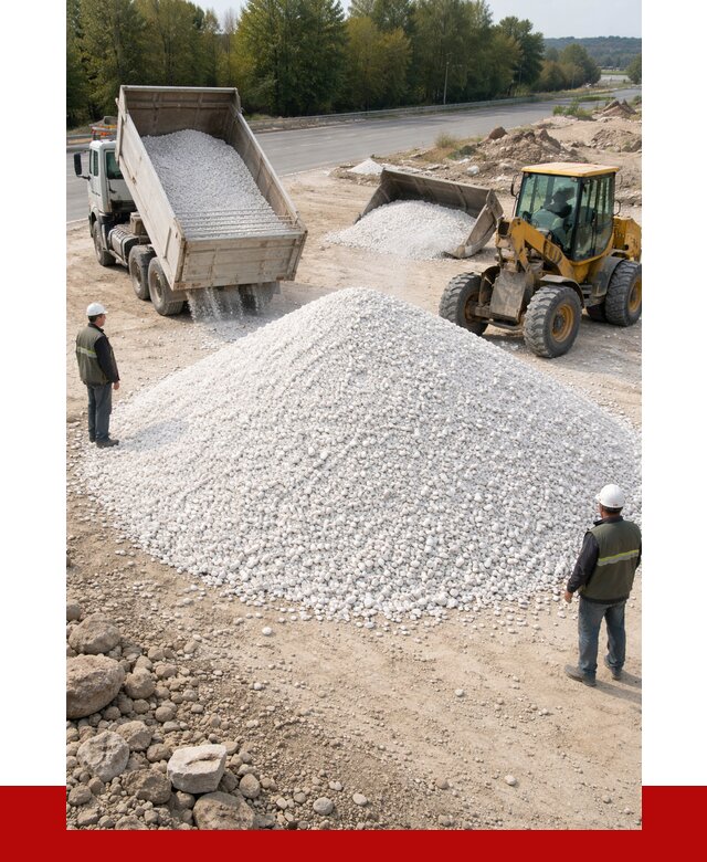 Белая мраморная крошка в Малгобеке от 4334 р. с доставкой | ПРОНЕРУДМлг