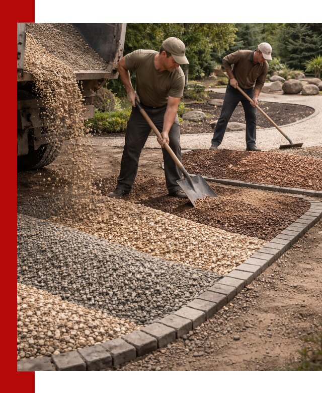 Декоративная крошка для ландшафта в Малгобеке — продажа и доставка