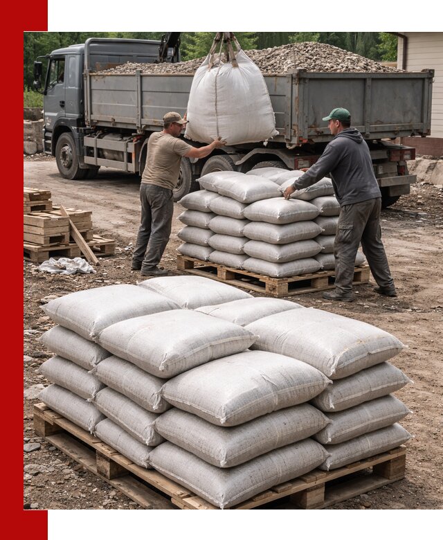 Керамзит в мешках с доставкой в Малгобеке от компании-поставщика