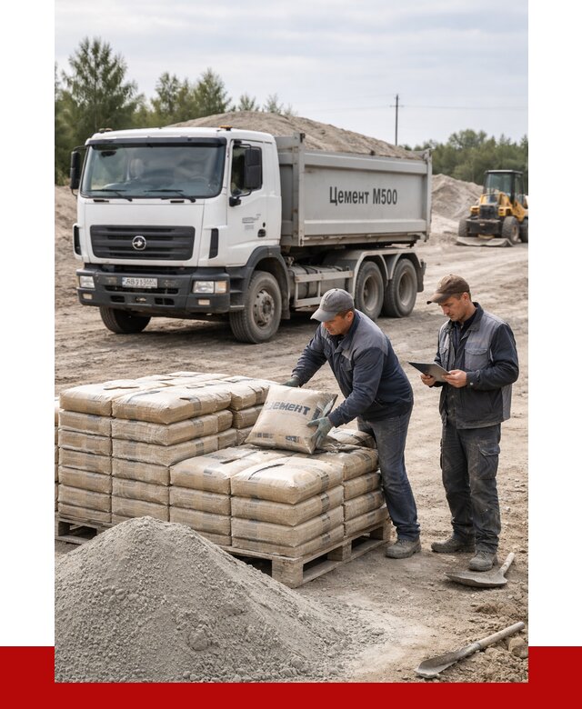 Купить цемент м500 с доставкой в Малгобеке от 5365 р. | ПРОНЕРУДМлг
