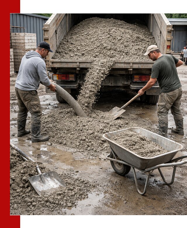 Цементно-песчаная смесь М150 доставка в Малгобеке