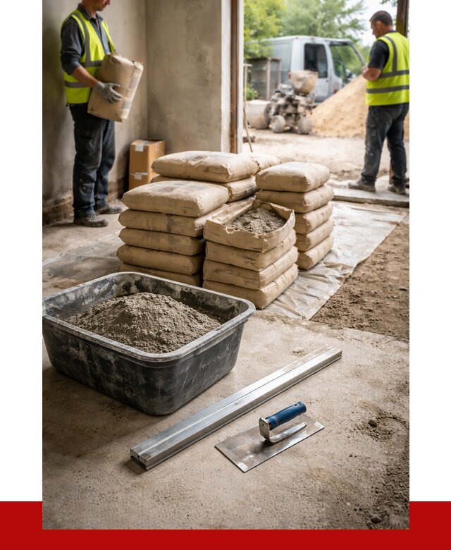 Купить сухую смесь для стяжки в Малгобеке от 4643 р. | ПРОНЕРУДМлг