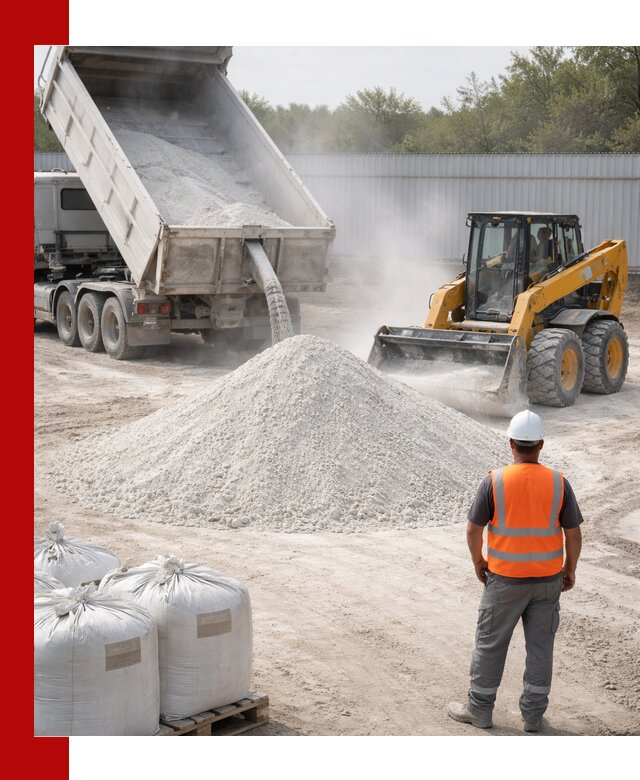 Доставка и продажа известняковой муки в Малгобеке