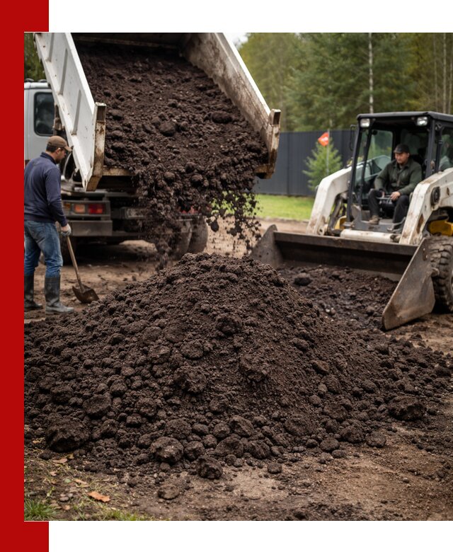 Плодородный грунт с доставкой в Малгобеке для садов и огородов