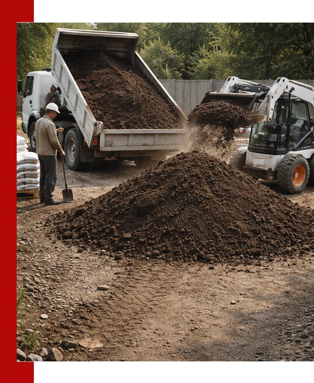 Доставка растительного грунта в Малгобеке от производителя оптом и в розницу
