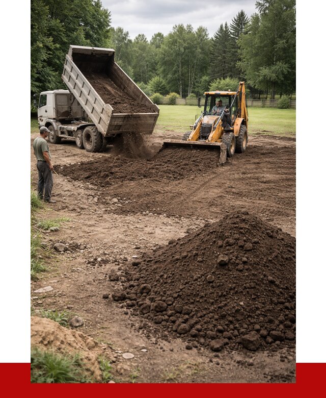 Грунт для выравнивания участка в Малгобеке от 1238 р. | ПРОНЕРУДМлг