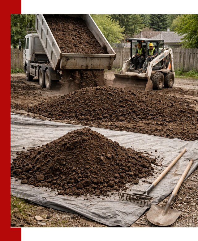 Грунт для отсыпки участка с доставкой в Малгобеке