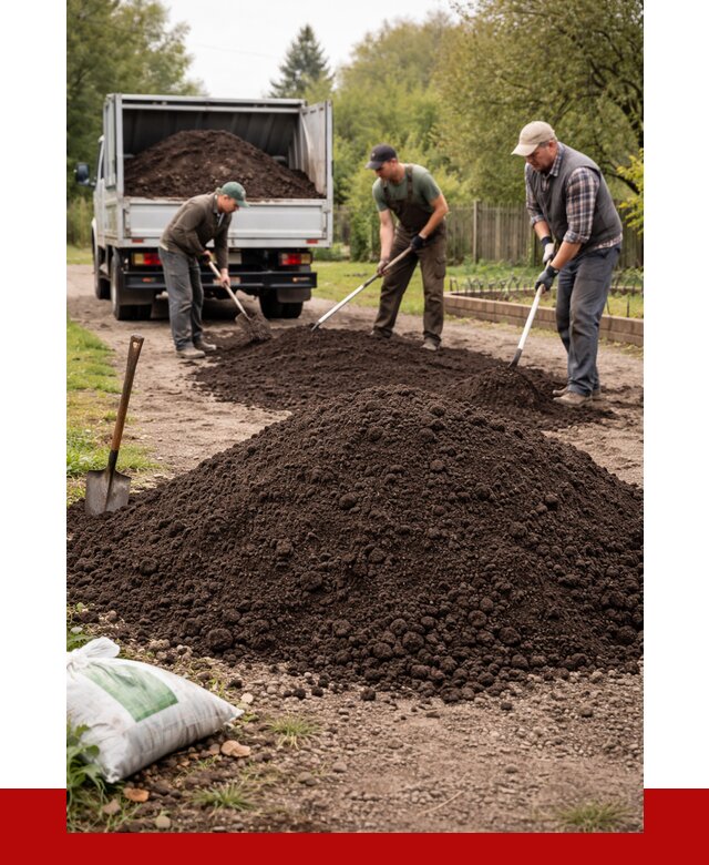 Купить землю для огорода в Малгобеке от 3302 р./куб | ПРОНЕРУДМлг