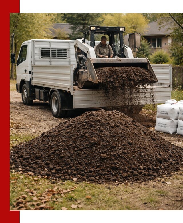 Доставка садовой земли в больших объёмах в Малгобеке