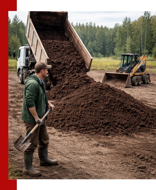 Купить верховой торф с доставкой в Малгобеке для садоводства и растений