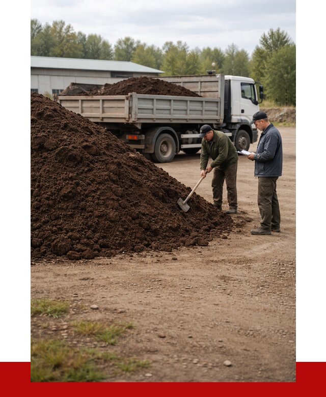 Кислый торф в Малгобеке с доставкой от 1238 р. за куб | ПРОНЕРУДМлг