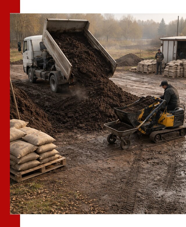 Кислый торф в доставке по выгодным ценам в Малгобеке