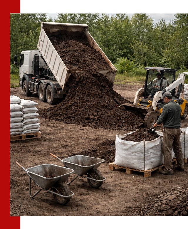 Доставка и продажа торфогрунта в Малгобеке оптом и в розницу