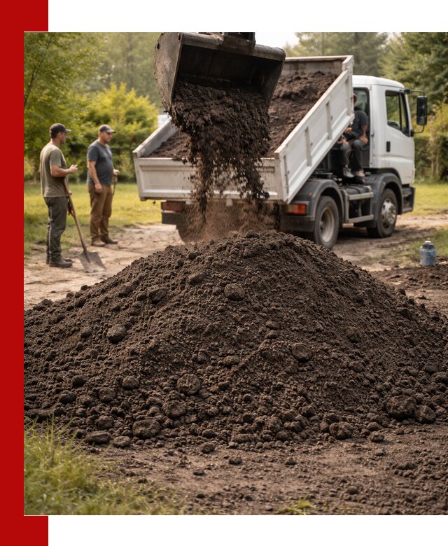 Доставка и продажа чернозема в Малгобеке оптом и в розницу