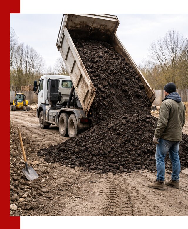 Доставка чернозема навалом в Малгобеке быстро и выгодно
