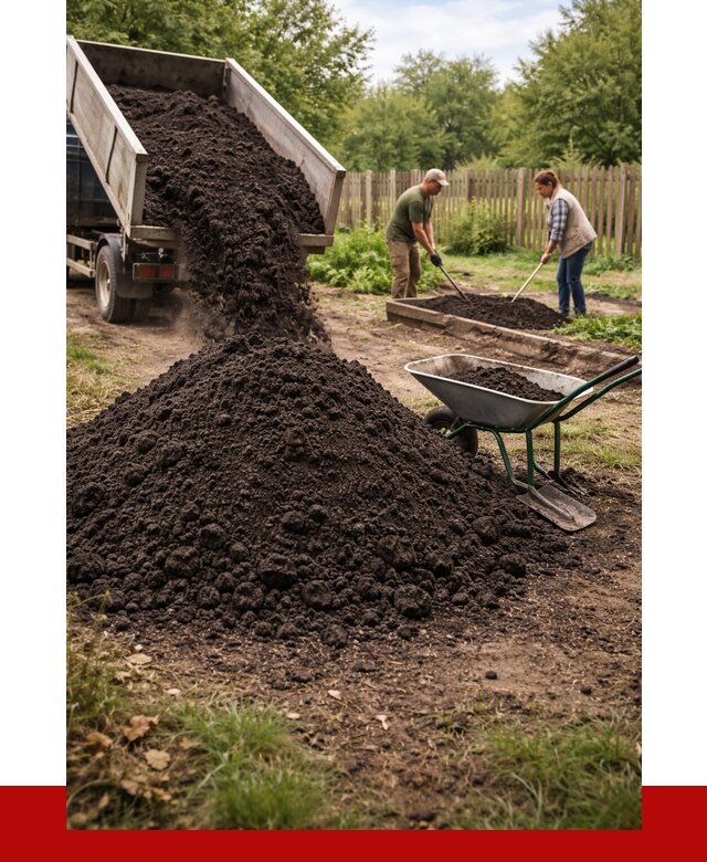 Купить чернозем для огорода в Малгобеке от 2580 р. | ПРОНЕРУДМлг