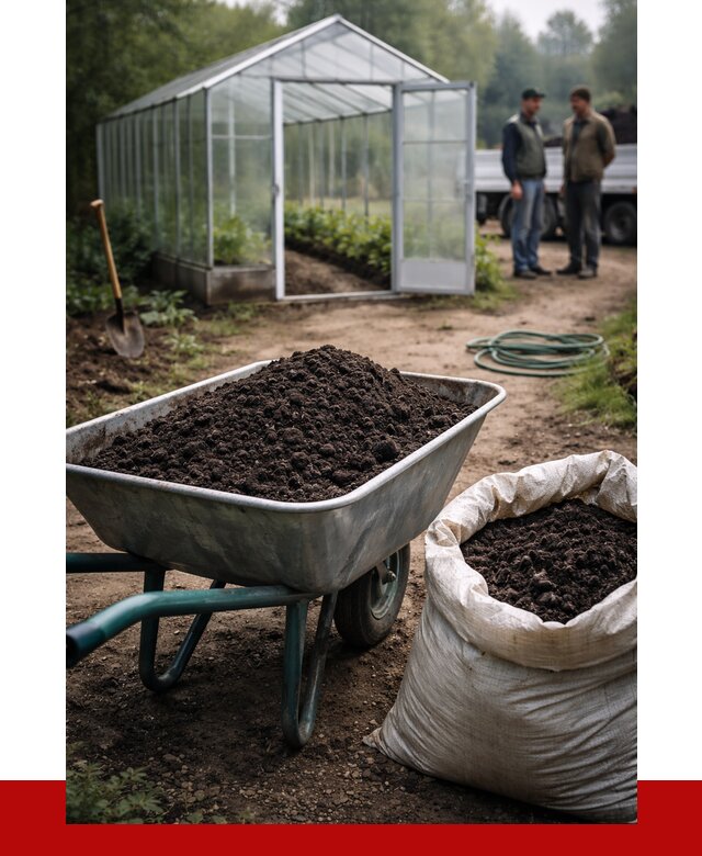 Чернозем для теплицы в Малгобеке с доставкой от 1548 р. | ПРОНЕРУДМлг