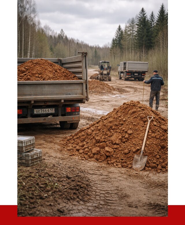 Глина и суглинки в Малгобеке от 4643 р. за куб | ПРОНЕРУДМлг