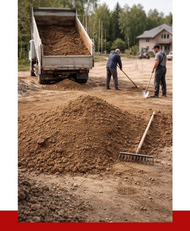 Суглинок для планировки в Малгобеке с доставкой от 4334 р. | ПРОНЕРУДМлг