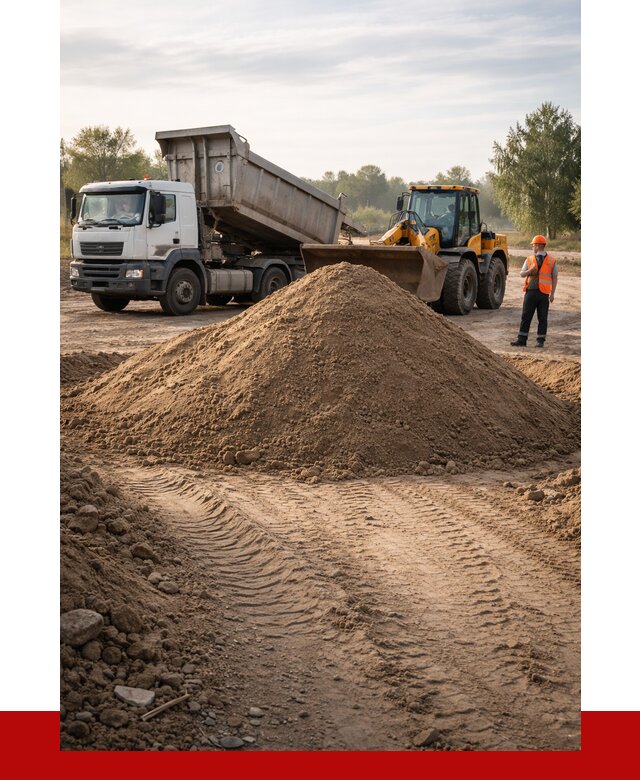 Купить песчаный грунт с доставкой в Малгобеке от 4334 р. | ПРОНЕРУДМлг