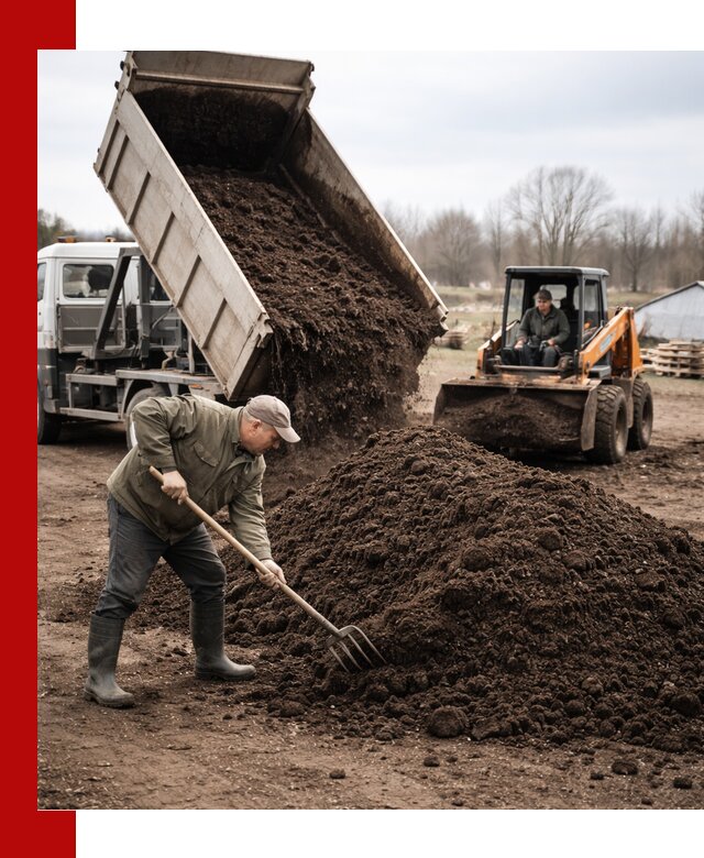 Доставка и продажа перегноя в Малгобеке быстро и дешево