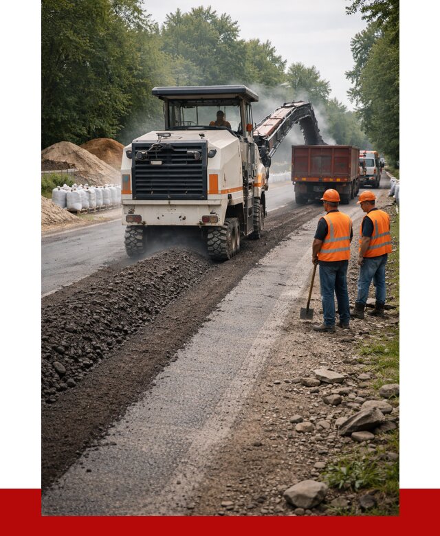 Фрезерованный асфальт в Малгобеке от 2270 р./куб. | ПРОНЕРУДМлг