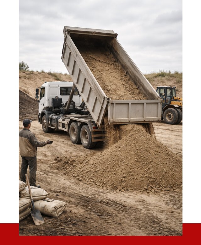 Доставка самосвалом 20 кубов в Малгобеке от 7739 р. | ПРОНЕРУДМлг