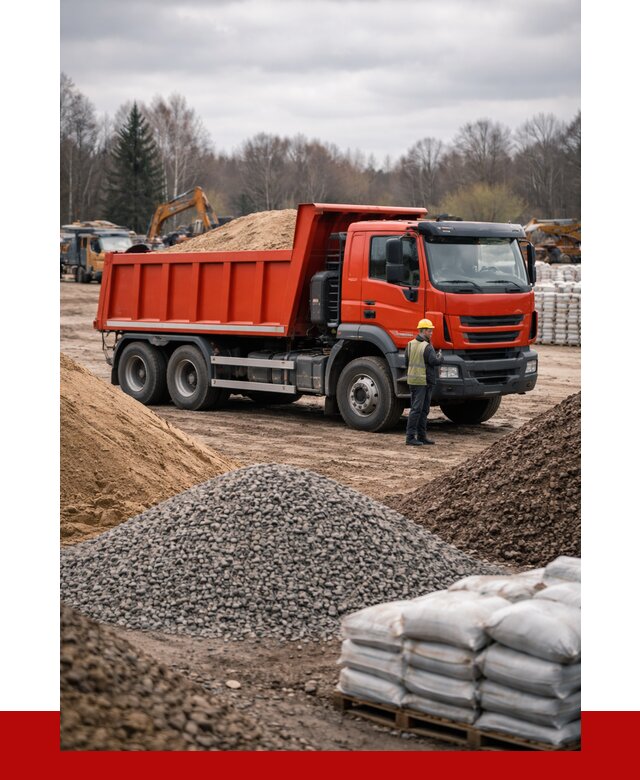 Доставка самосвалом 25 кубов в Малгобеке от 7739 р. | ПРОНЕРУДМлг