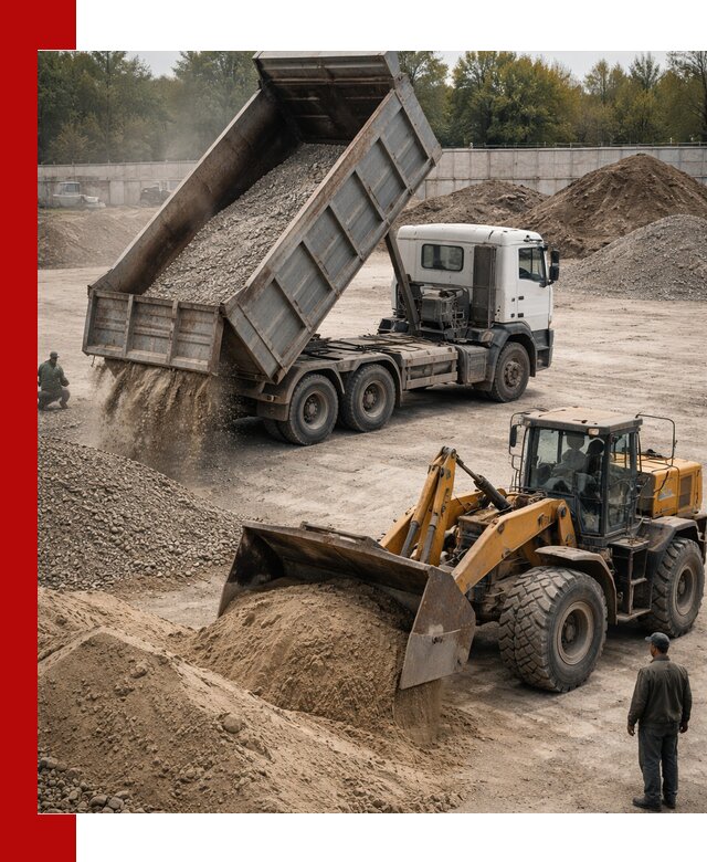 Перевозка сыпучих грузов самосвалами и бортовыми в Малгобеке