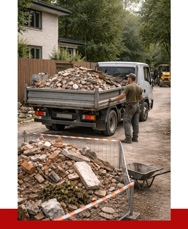 Вывоз строительного мусора с погрузкой в Малгобеке от 7739 р | ПРОНЕРУДМлг